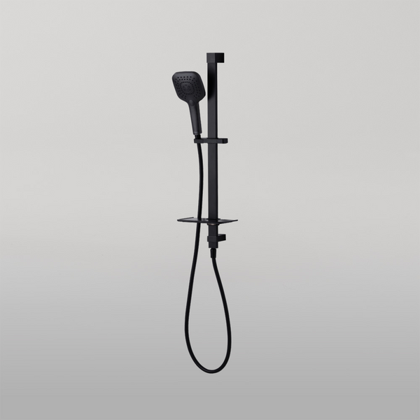 Oliveri Monaco Hand Shower With Rail Matte Black