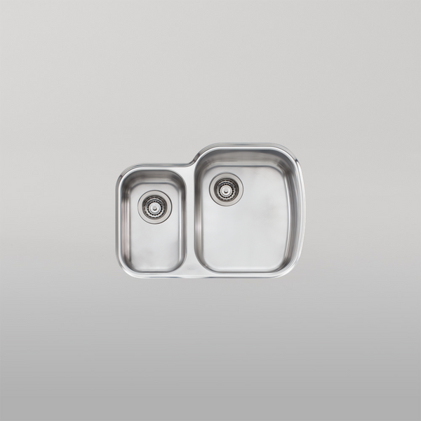 Oliveri Monet 1 And 1/2 Bowl Undermount Sink Stainless Steel