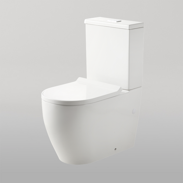 Oliveri Naples Back To Wall Toilet Suite White