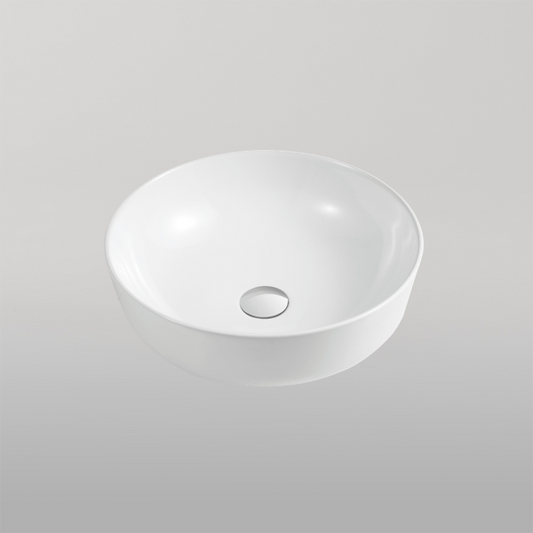 Oliveri Naples Counter Top Circular Basin White