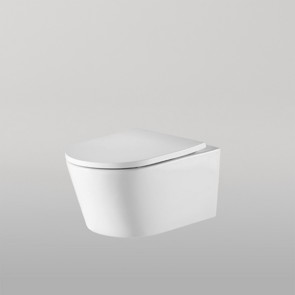 Oliveri Oslo Wall Hung Toilet Suite White