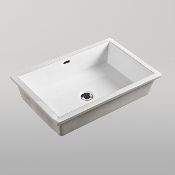 Oliveri Oslo Undermount Rectangle Basin White