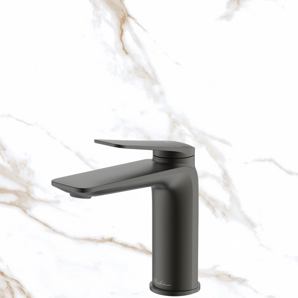 Oliveri Paris Basin Mixer Gunmetal Lead Free