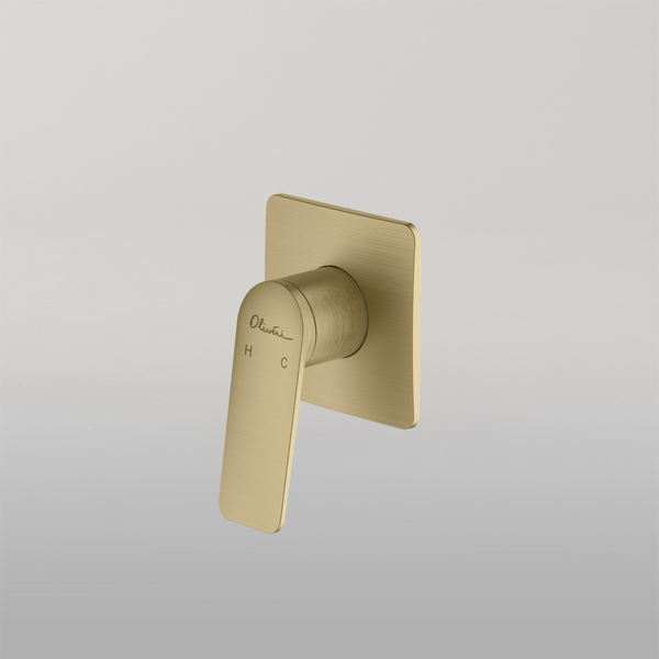 Oliveri Paris Wall Mixer Classic Gold Lead Free