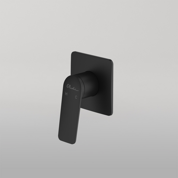 Oliveri Paris Wall Mixer Matte Black