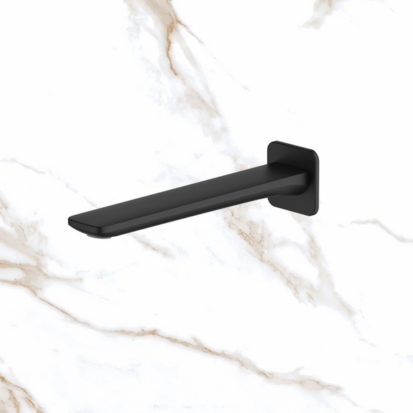 Oliveri Paris Spout 200mm Matte Black Lead Free