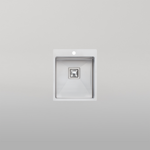 Oliveri Professional Series Single Bowl Topmount Sink Stainless Steel