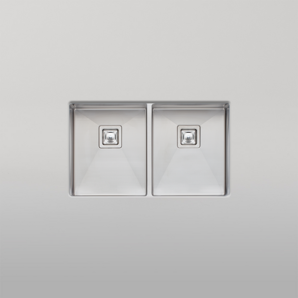 Oliveri Professional Series Double Bowl Undermount Sink Stainless Steel