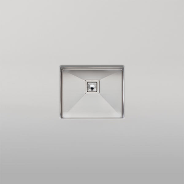 Oliveri Professional Series Single Grand Bowl Undermount Sink Stainless Steel