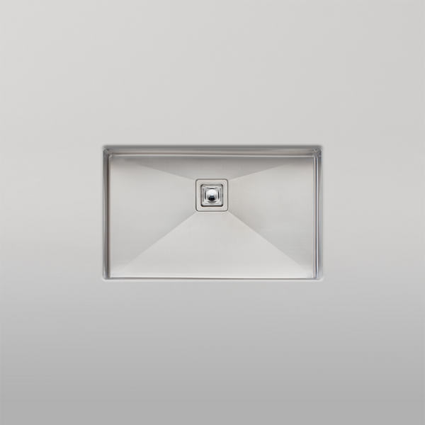 Oliveri Professional Series Single Mega Bowl Undermount Sink Stainless Steel