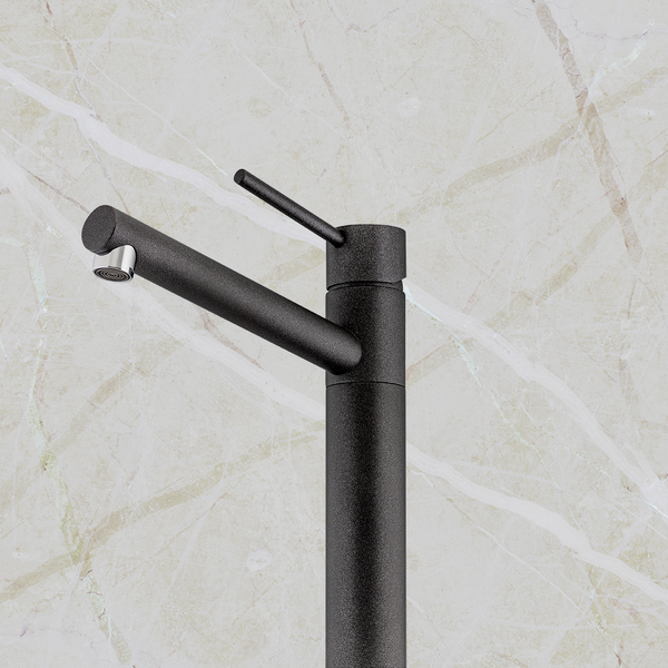 Oliveri Pepe Swivel Mixer Black Granite