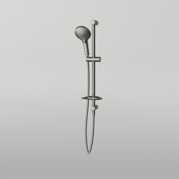 Oliveri Rome Hand Shower With Rail Gunmetal