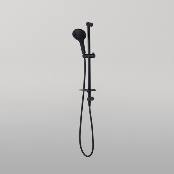 Oliveri Rome Hand Shower With Rail Matte Black