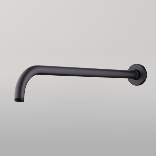Oliveri Rome Wall Mounted Shower Arm Matte Black