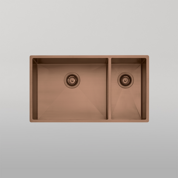 Oliveri Spectra 1 And 1/2 Bowl Sink Copper