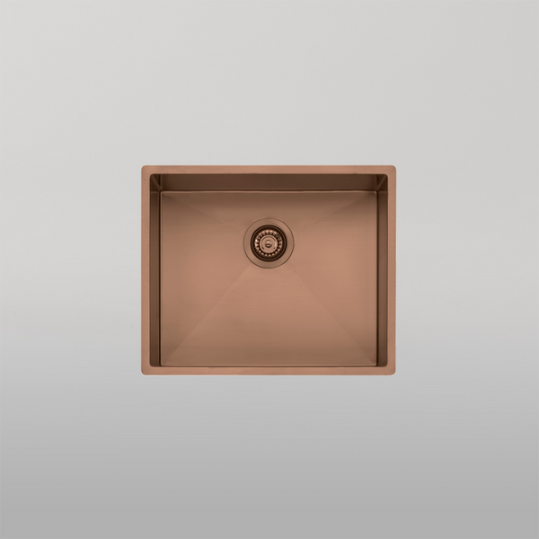 Oliveri Spectra Single Bowl Sink Copper