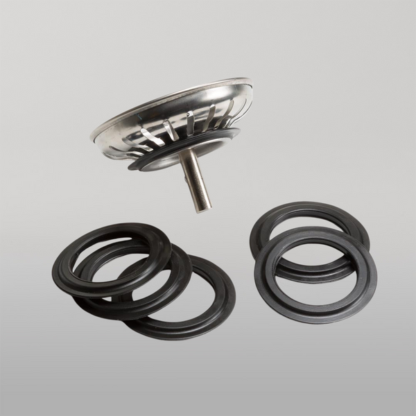 Oliveri Basket Waste Seals Black