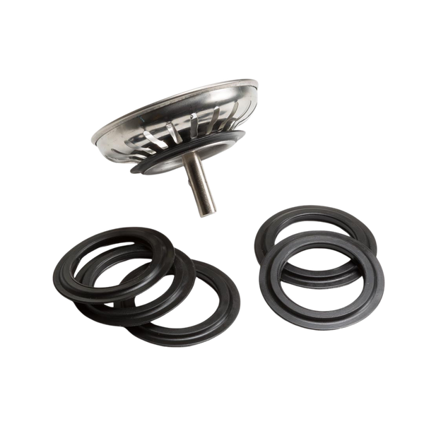 Oliveri Basket Waste Seals Black