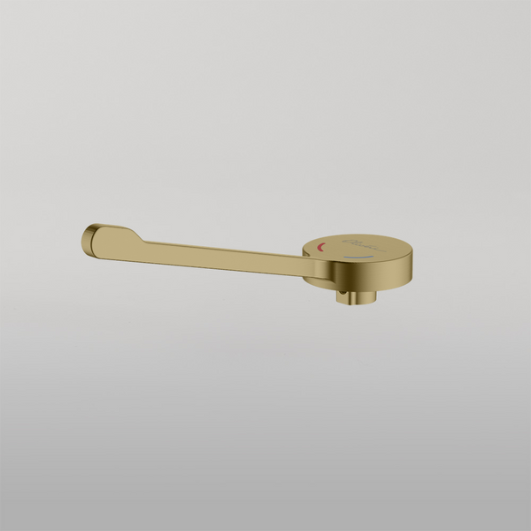 Oliveri Venice Care Handle Pin Lever For Wall Mixers Classic Gold