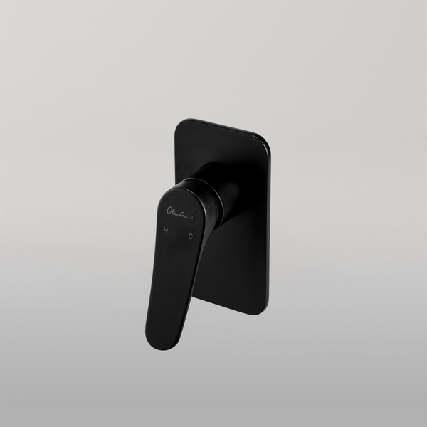 Oliveri Verona Wall Mixer (Trim Kit Only) Matte Black