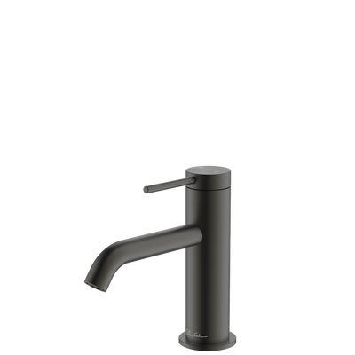 Oliveri Venice Basin Mixer Curved Gunmetal Lead Free