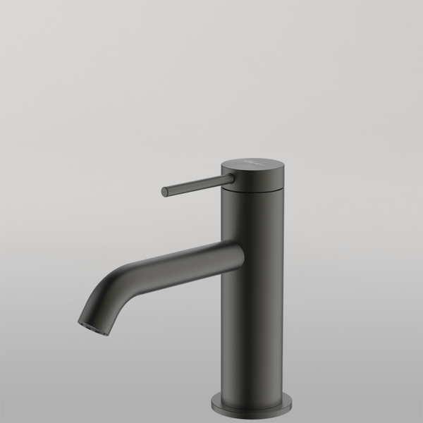 Oliveri Venice Curved Basin Mixer Gunmetal