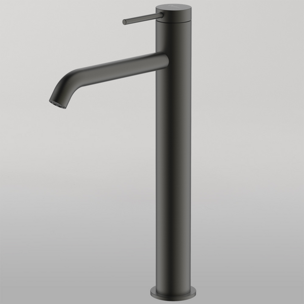 Oliveri Venice Curved Tower Basin Mixer Gunmetal