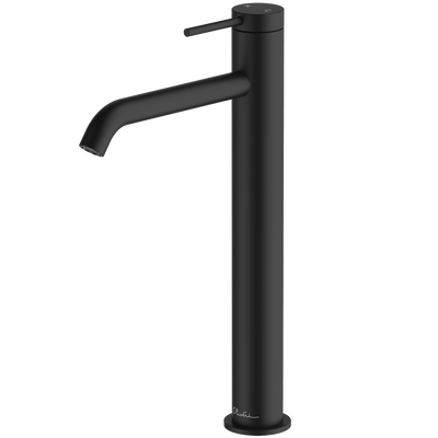 Oliveri Venice Basin Tower Curved Matte Black Lead Free