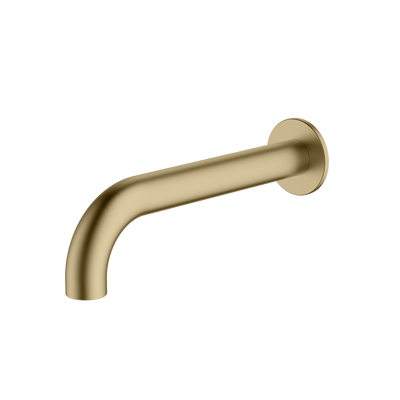 Oliveri Venice Spout 200mm Curved Classic Gold Lead Free