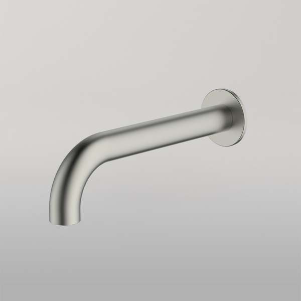 Oliveri Venice Curved Wall Spout Brushed Nickel