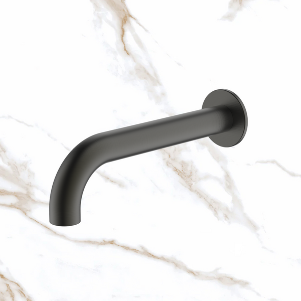 Oliveri Venice Spout 200mm Curved Gunmetal Lead Free