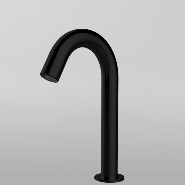 Oliveri Venice Basin Mounted Sensor Tap Matte Black