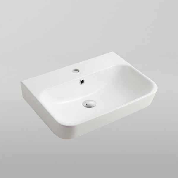 Oliveri Vienna Wall Hung Basin White