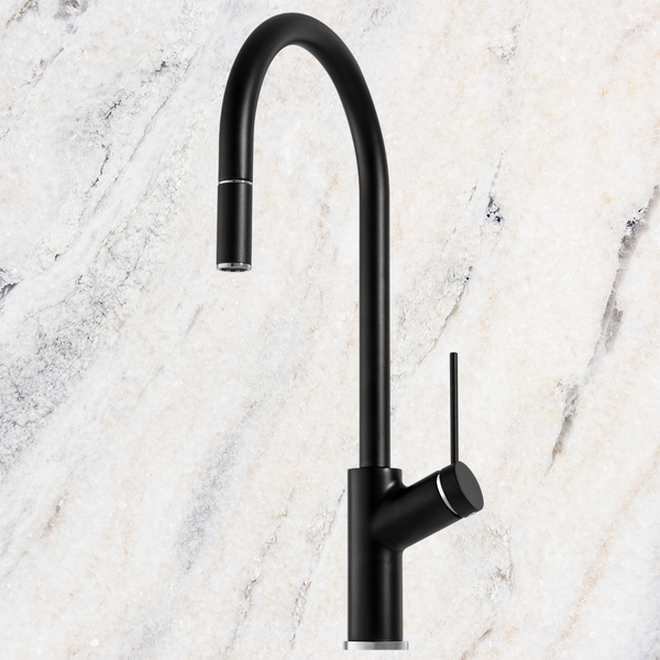 Oliveri Vilo Pull Out Mixer Matte Black