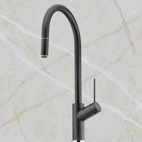 Oliveri Vilo Pull Out Mixer Black Granite