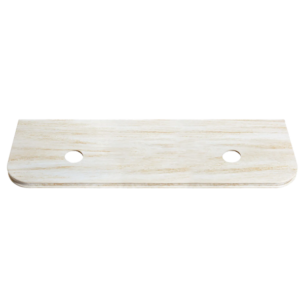 Otti Bondi 1800mm Black Oak Fluted Wall Hung Curve Vanity