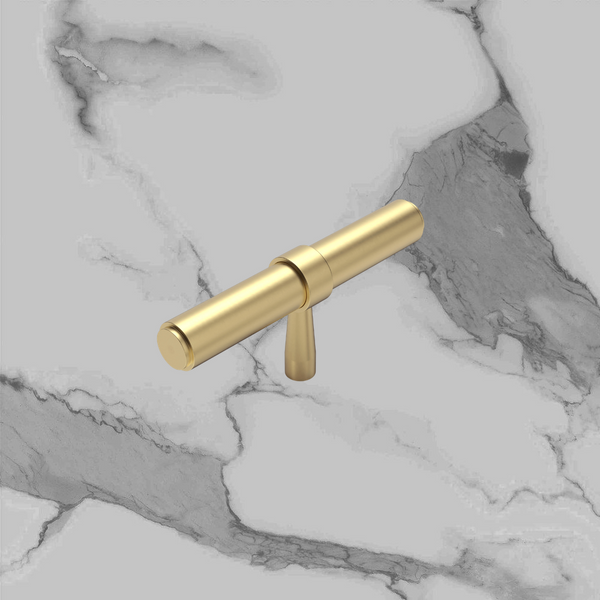 Otti Astor 80mm Pull Handle Brushed Brass