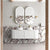 Otti Hampshire 1500mm Satin White Wall Hung Double Bowl Curve Vanity