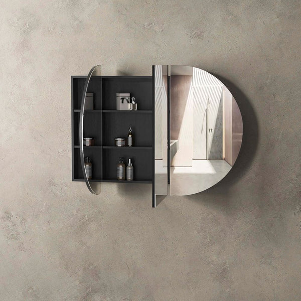 Otti Bondi 1500 Black Oak Shaving Cabinet