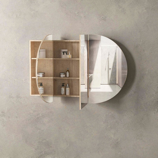 Otti Bondi 1500 Natural Oak Shaving Cabinet