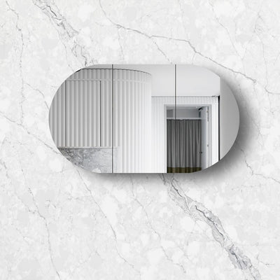 Otti Bondi 1500 White Shaving Cabinet