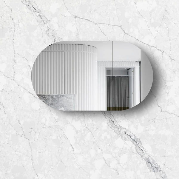 Otti Bondi 1500 White Shaving Cabinet