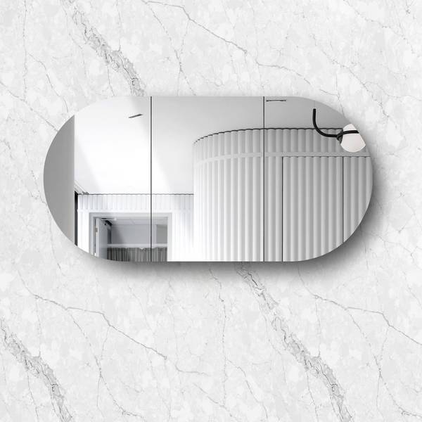 Otti Bondi 1800mm White Shaving Cabinet