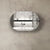 Otti Bondi 900mm Black Oak Shaving Cabinet