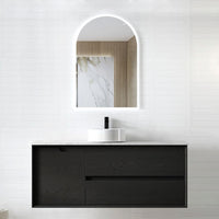 Otti Byron 1200mm Black Oak Wall Hung Vanity
