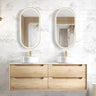 Otti Byron 1500mm Natural Oak Wall Hung Vanity