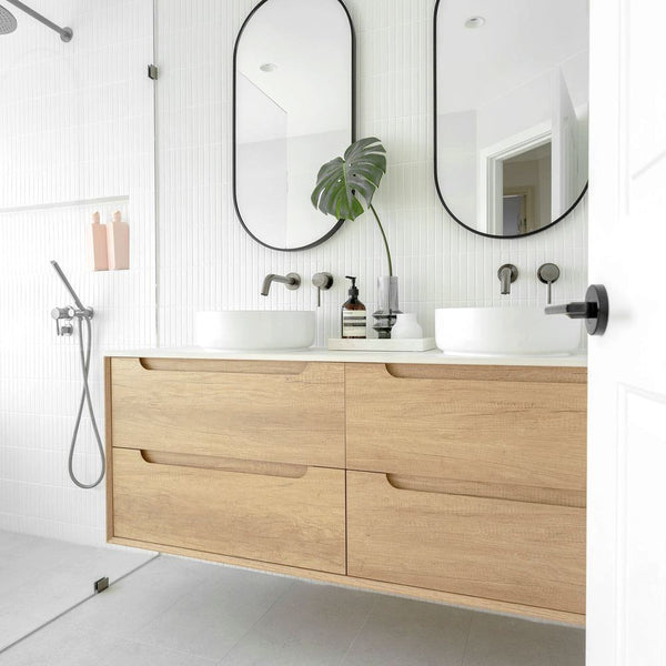 Otti Byron 1500mm Natural Oak Wall Hung Vanity