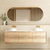 Otti Byron 1800mm Natural Oak Wall Hung Vanity