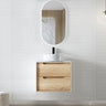 Otti Byron 600mm Natural Oak Wall Hung Vanity