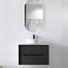 Otti Byron 750mm Black Oak Wall Hung Vanity